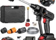 Mythco Cordless Portable 300W Pressure Washer, 6 In 1 Nozzle