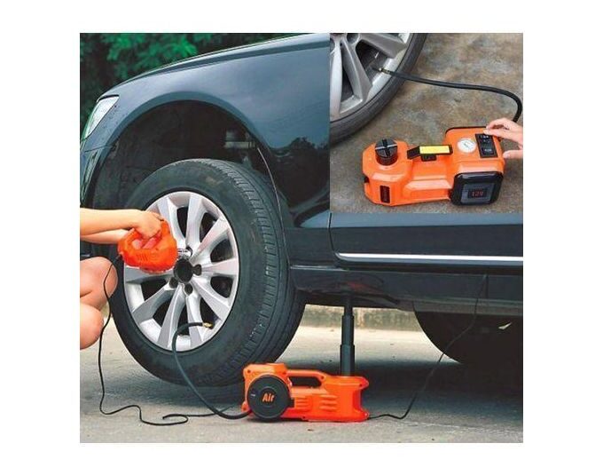 12V DC 5Tones 3-n1 Electric Hydraulic Jack/Wrench/inflator
