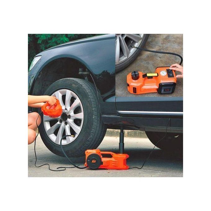 12V DC 5Tones 3-n1 Electric Hydraulic Jack/Wrench/inflator